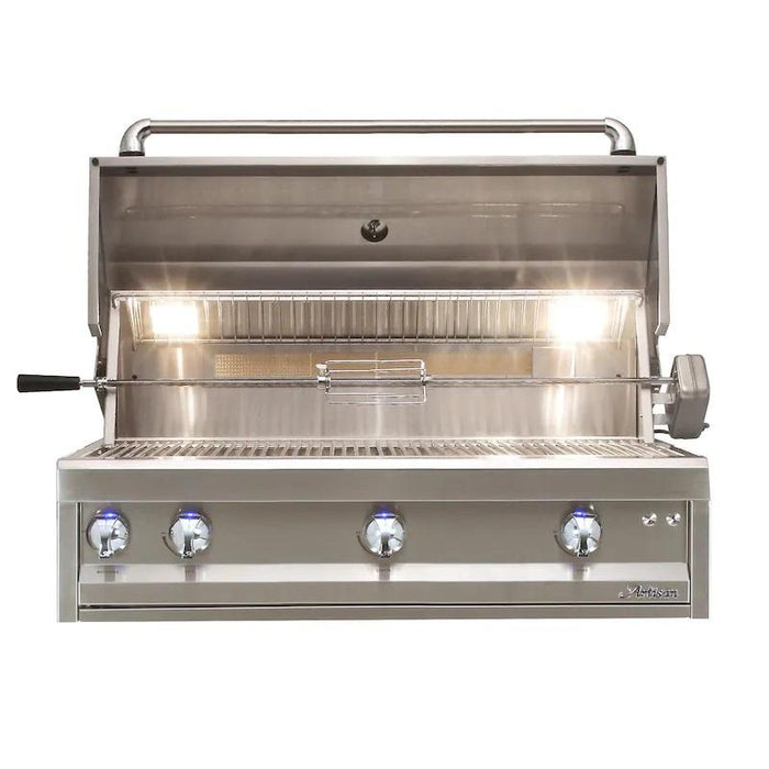 Artisan Pro 42" 3-Burner Built-In Natural Gas Grill With Rotisserie