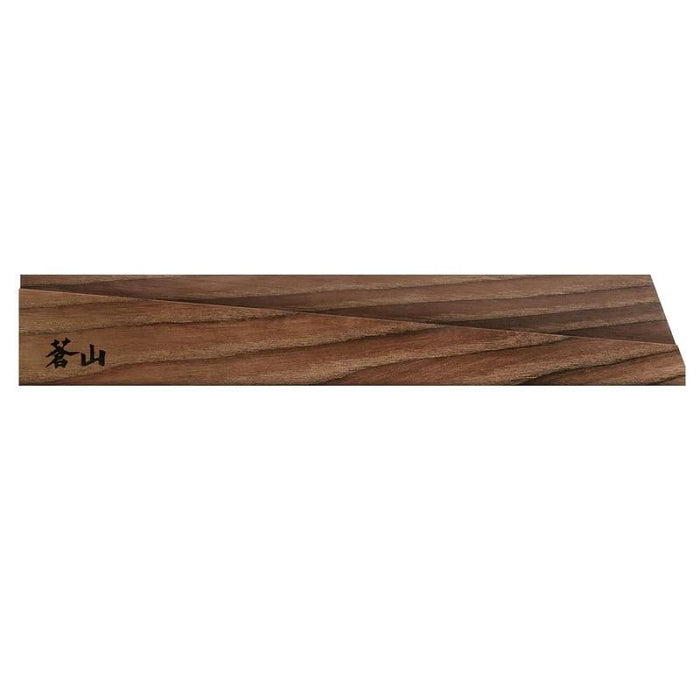 Ash Wood 10.25" Bread Knife Magnetic Knife Sheath