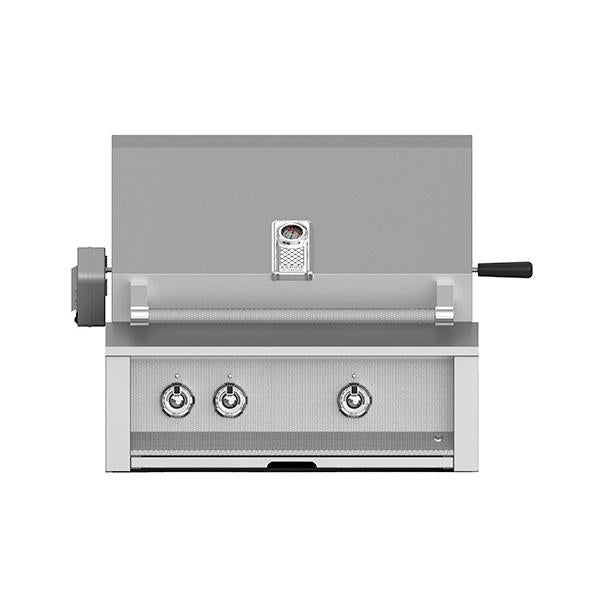 Aspire by Hestan 30" Built In LP Grill with One Tubular U-Burner, One Sear Burner and Rotisserie