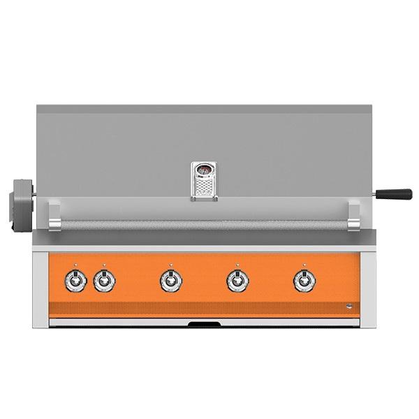 Aspire by Hestan 42" LP Built In Grill with 4 Tubular U-Burners and Rotisserie