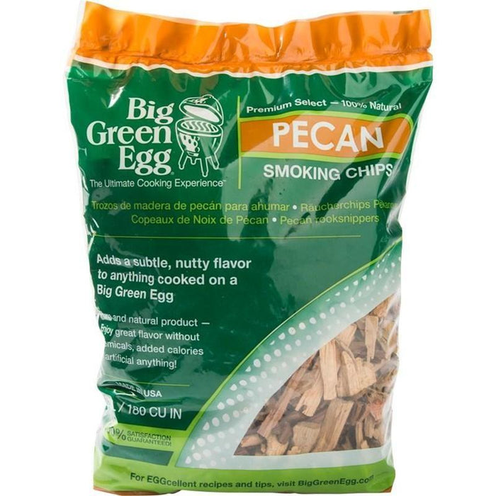 Big Green Egg Pecan Wood Smoking Chips - 2.9L