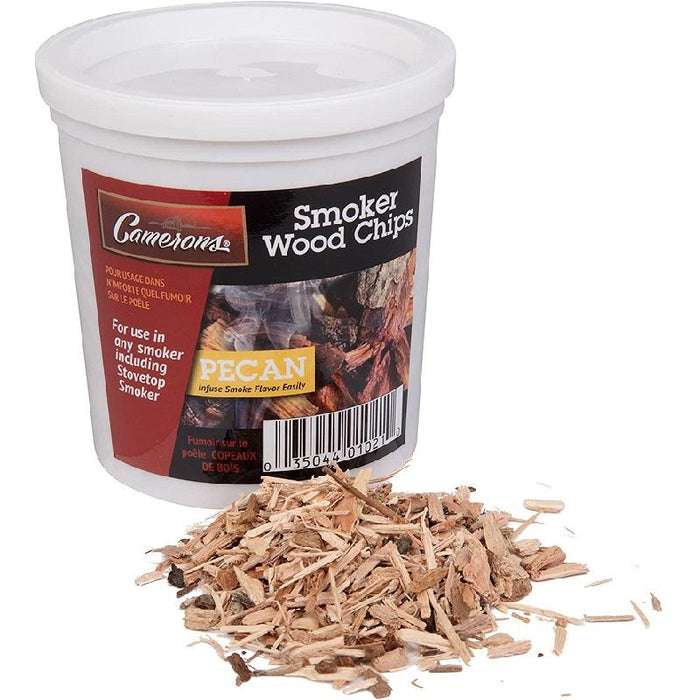 Cameron's Superfine Pecan Wood Chips - 1 Pint