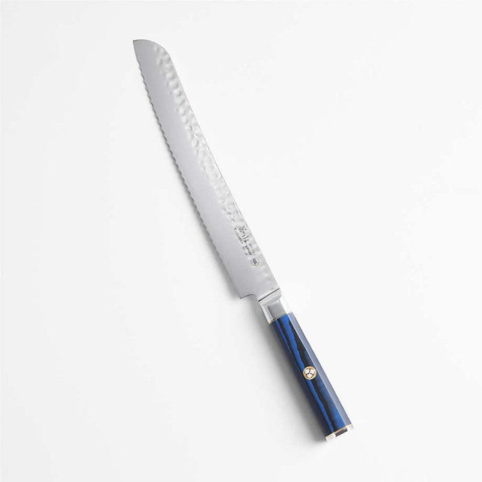 Cangshan Kita Blue 9" Bread Knife with Sheath
