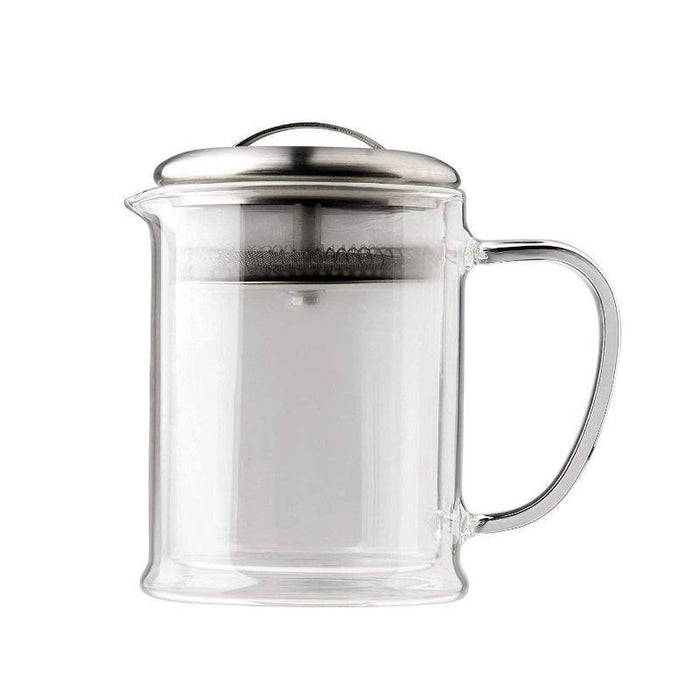 CasaWare 15-Oz Double Wall Glass Teapot - Faraday's Kitchen Store