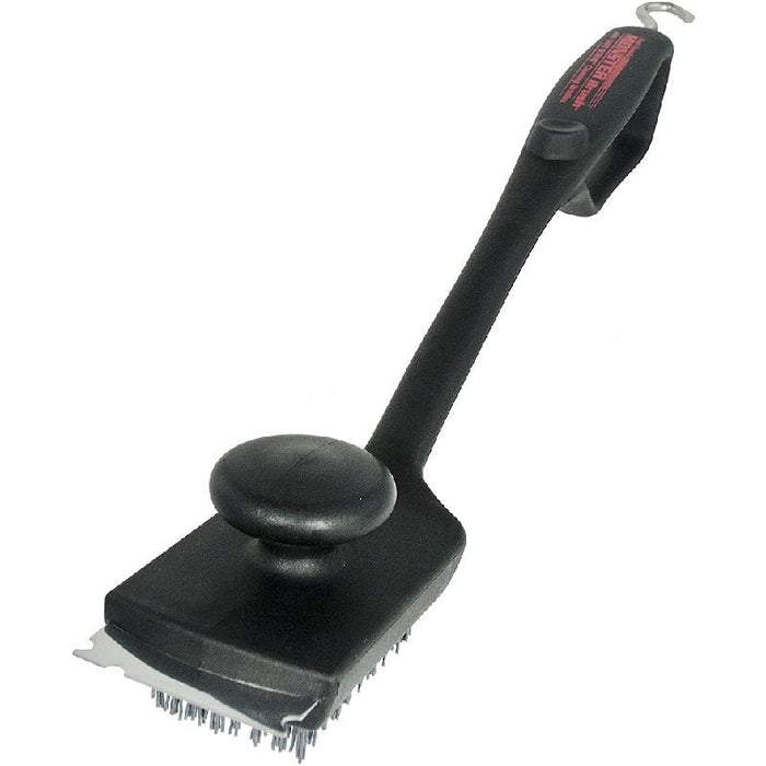 Charcoal Companion Dual Handle Grill Brush and Scraper