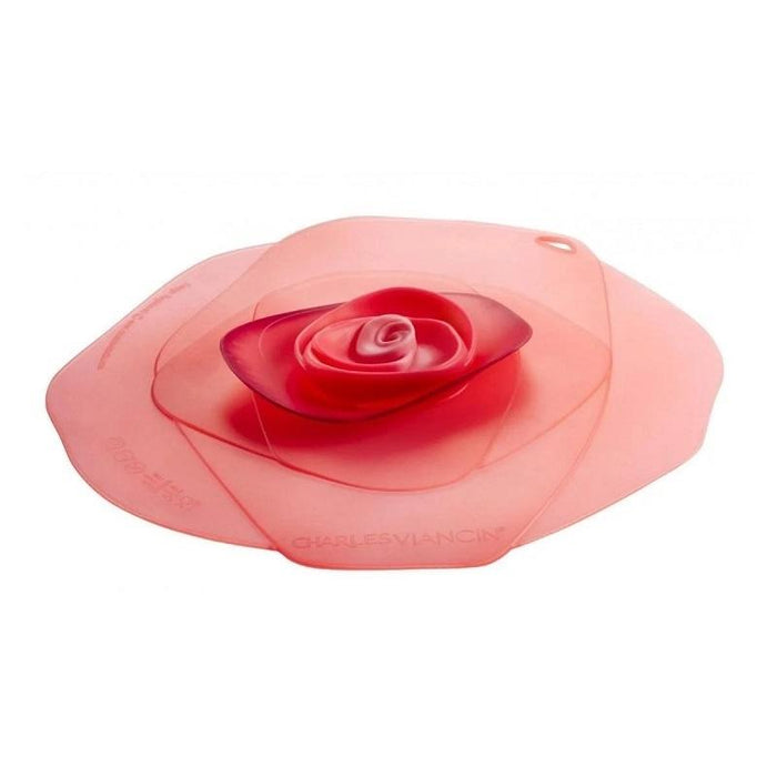 Charles Viancin Silicone 11" Pink Rose Lid
