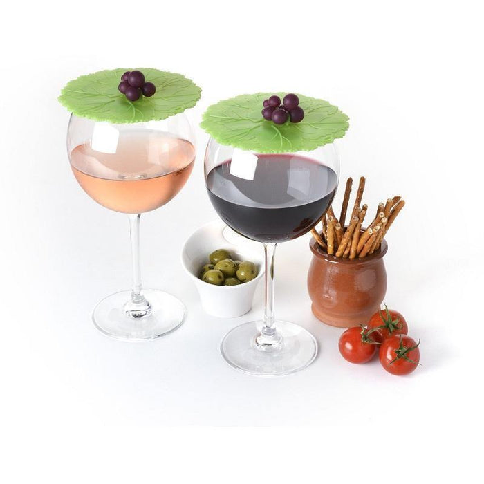 Charles Viancin 4"� Grape Drink Cover Set - Faraday's Kitchen Store