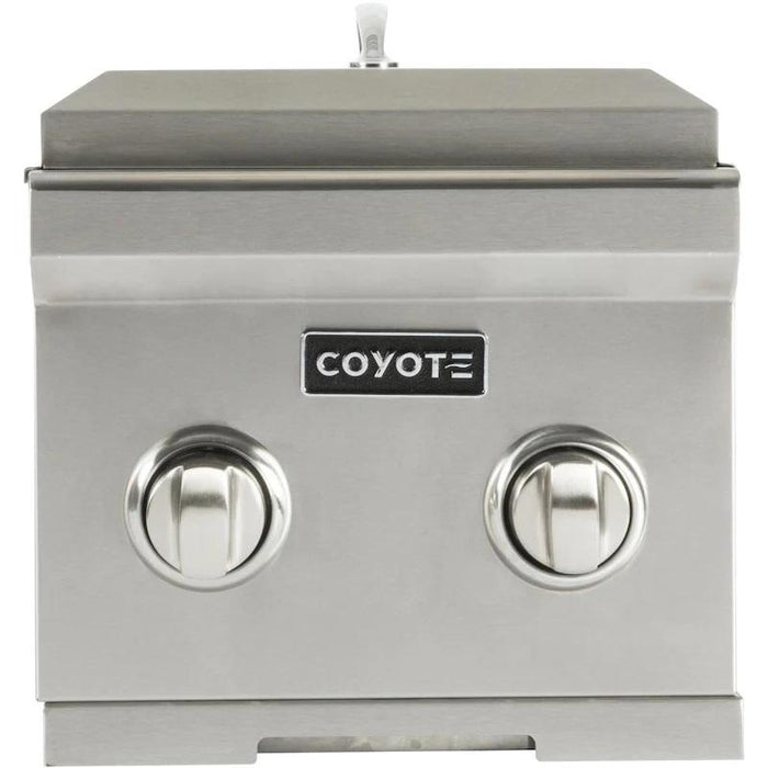 Coyote Built-In Natural Gas Double Side Burner