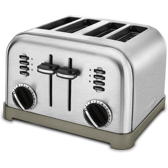 Cuisinart 4-Slice Compact Metal Toaster - Austin, Texas — Faraday's Kitchen  Store