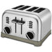 Cuisinart 4-Slice Compact Metal Toaster - Faraday's Kitchen Store