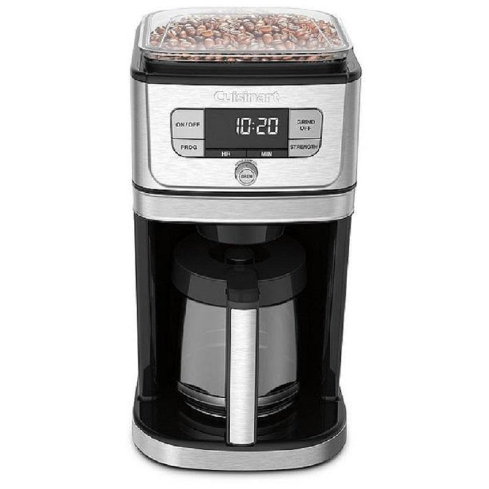 Cuisinart Grinding 12-Cup Coffee Maker with Glass Carafe - Faraday's Kitchen Store