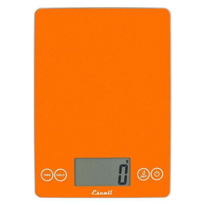 Escali Arti Digital Scale Orange Metallic - Faraday's Kitchen Store