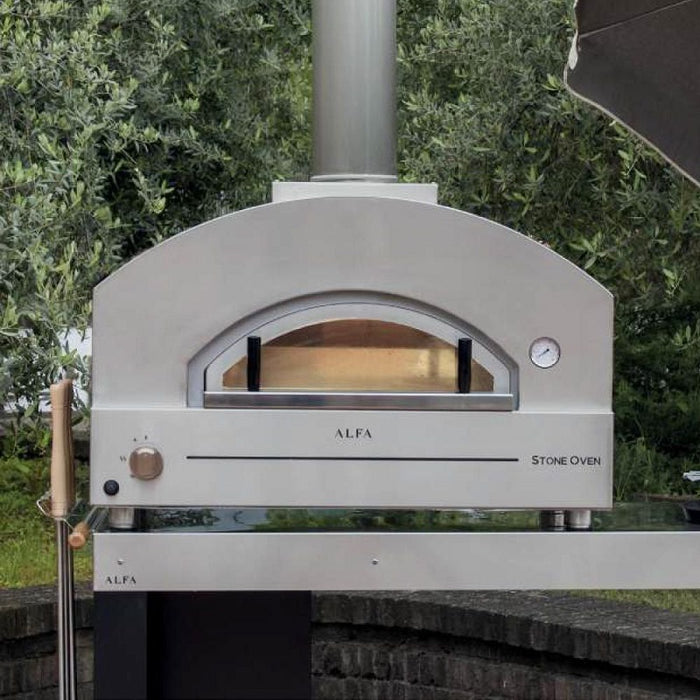 Alfa Stone L (Large) 31.5" Gas-Fueled Pizza Oven- Copper