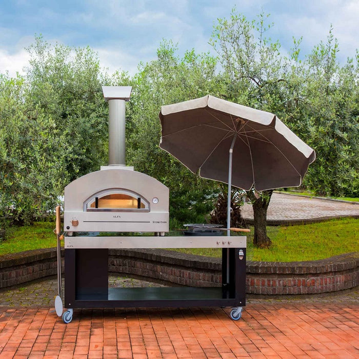 Alfa Stone L (Large) 31.5" Gas-Fueled Pizza Oven- Copper