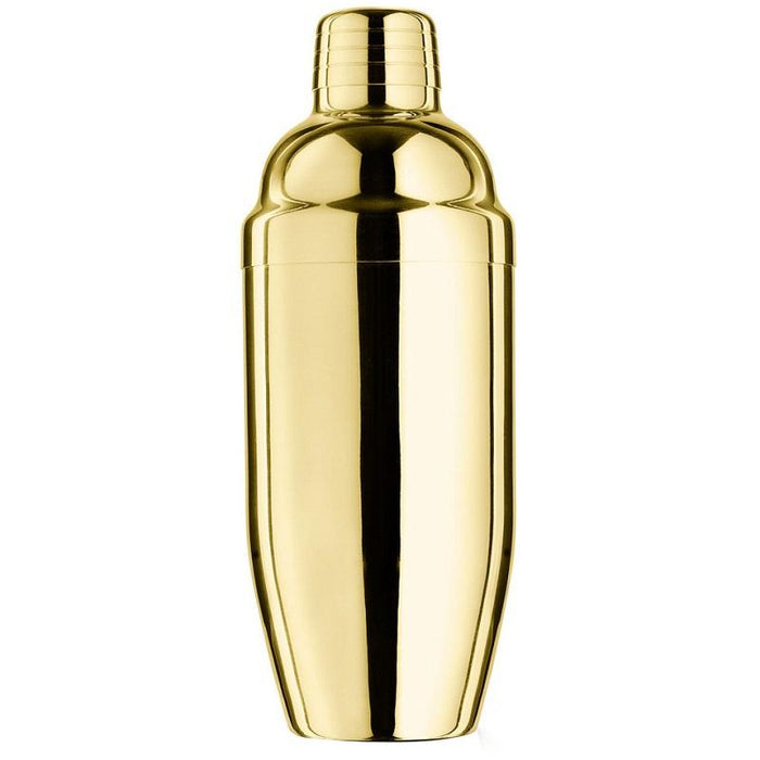Final Touch Double Wall Brass Cocktail Shaker