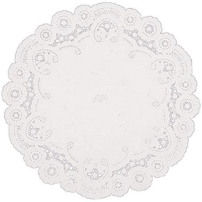 Fox Run 10" Round Paper Lace Doilies Pack of 12