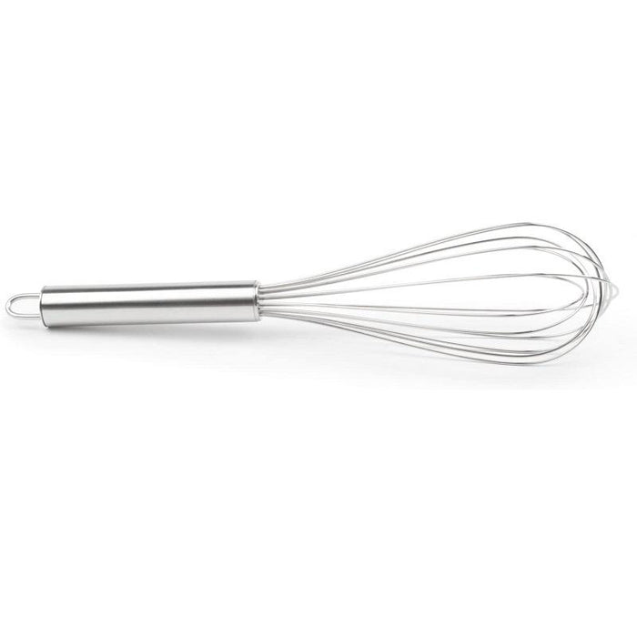 Fox Run Flat Roux Whisk - Stainless Steel - 10 inch