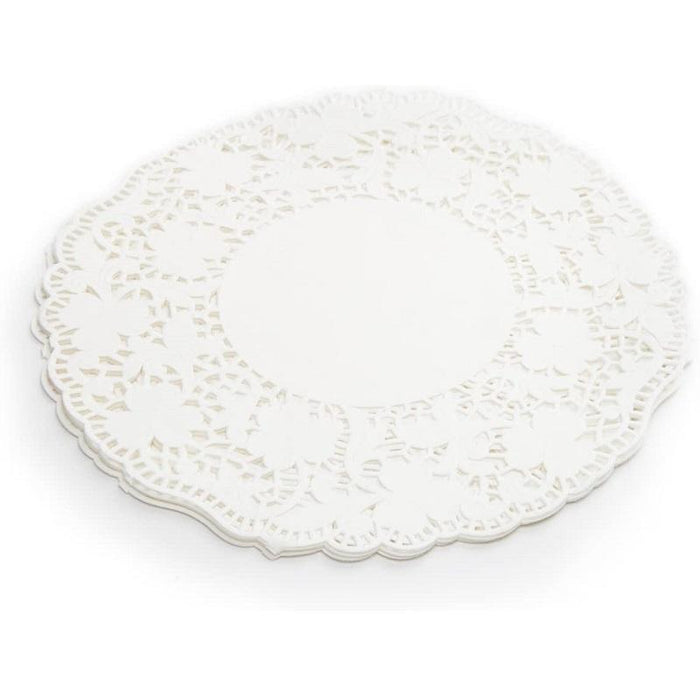 Fox Run 8" Round Paper Lace Doilies Pack of 24