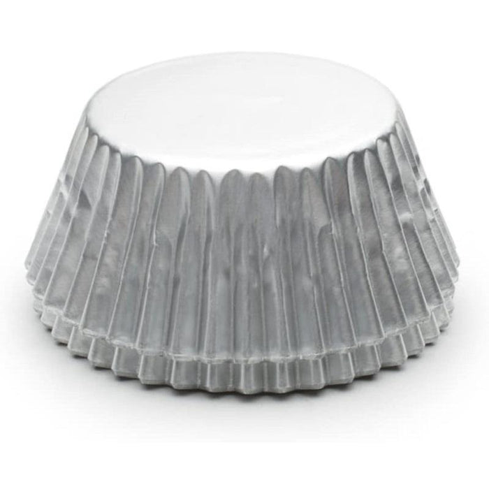 Fox Run Silver Disposable Cupcake Liners - 32 Pack