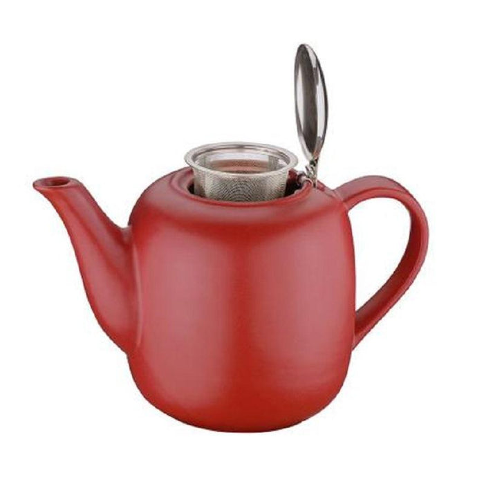 Frieling Kuchenprofi 50-oz Red London Teapot