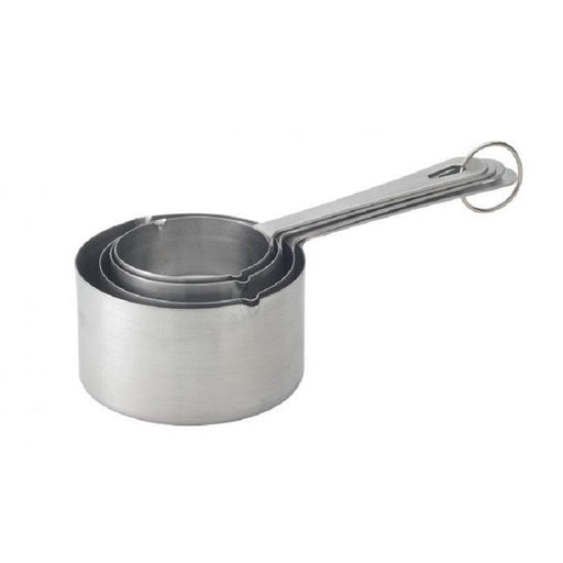 HIC Stainless Steel Measuring Cups - Faraday's Kitchen Store