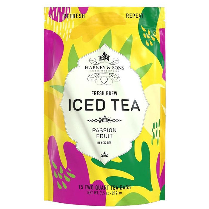 Harney & Son's Passion Fruit Fresh Brew Iced Tea - 15 Bags