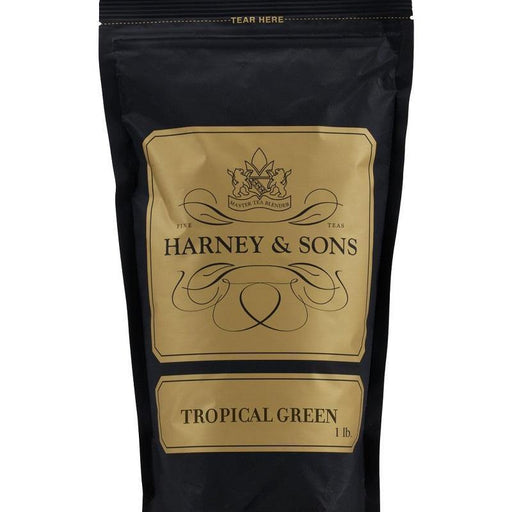 Harney & Son"»s Tropical Green Loose Bulk Tea - Faraday's Kitchen Store