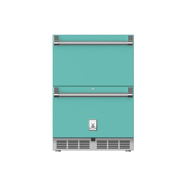Hestan 24" Refrigerator Drawers with Lock