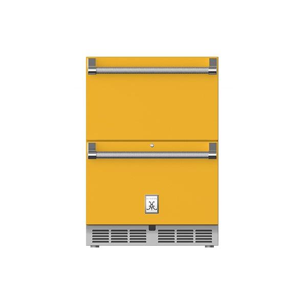 Hestan 24" Refrigerator Drawers with Lock