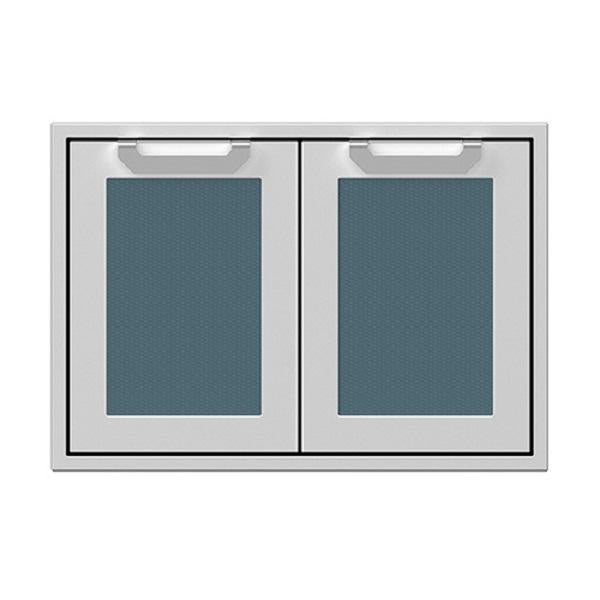 Hestan 30" Double Door Storage Cabinet, Marquise Panels