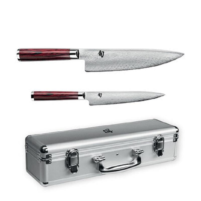 JENIN HOME FURNISHING 2 Piece Stainless Steel Assorted Knife Set