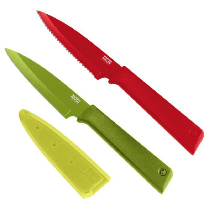 Kuhn Rikon Colori 2-Piece Prep Knife Set