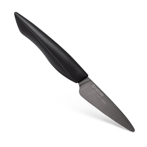 FK-075-WH-BK Ceramic Paring Knife 3 with Black Handle