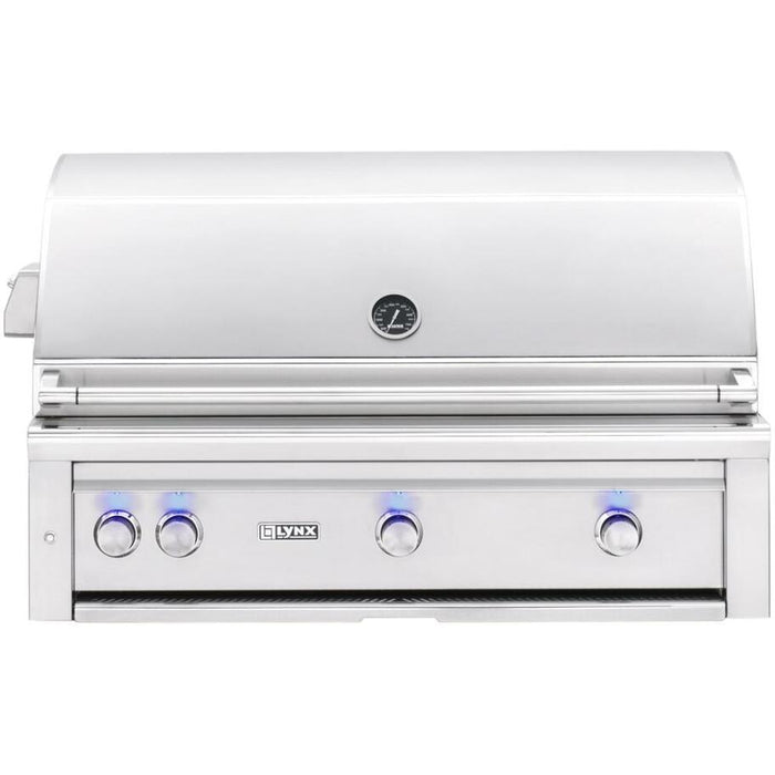 Lynx 42" Built In Grill - 1 Trident Infrared Burner and 2 Ceramic Burners and Rotisserie