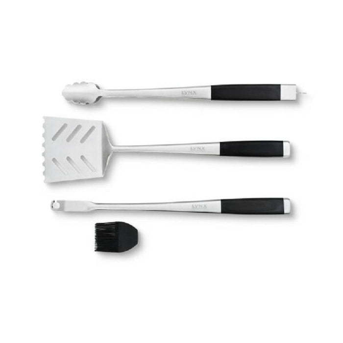 Lynx 3 Piece Stainless Grilling Tool Set