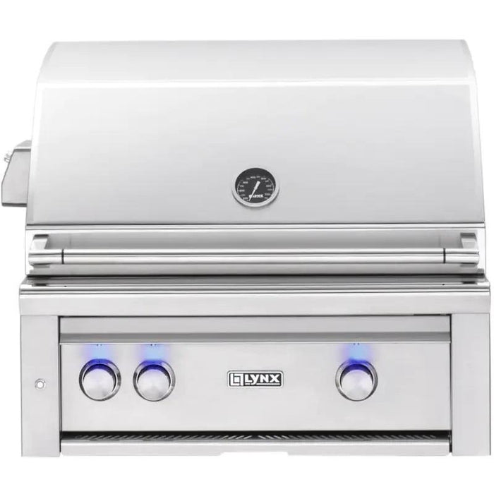 Lynx Pro 30" BI NG Grill w/ 1 Infrared Trident Burner and Rotisserie