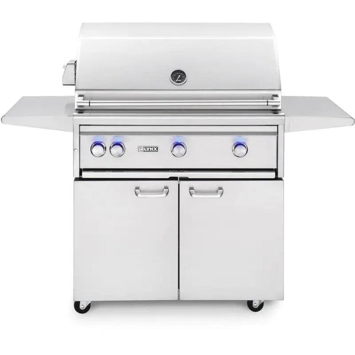 Lynx Pro 36" All Infrared Trident NG Grill w/ Flametrak & Rotisserie