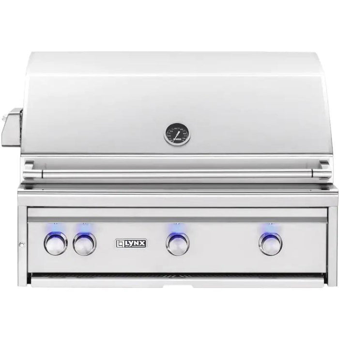 Lynx Pro 36" Built-In NG Grill with Rotisserie