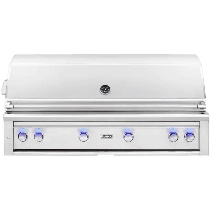 Lynx Pro 54" Built-In NG Grill w/ Infrared Trident Burner and Rotisserie