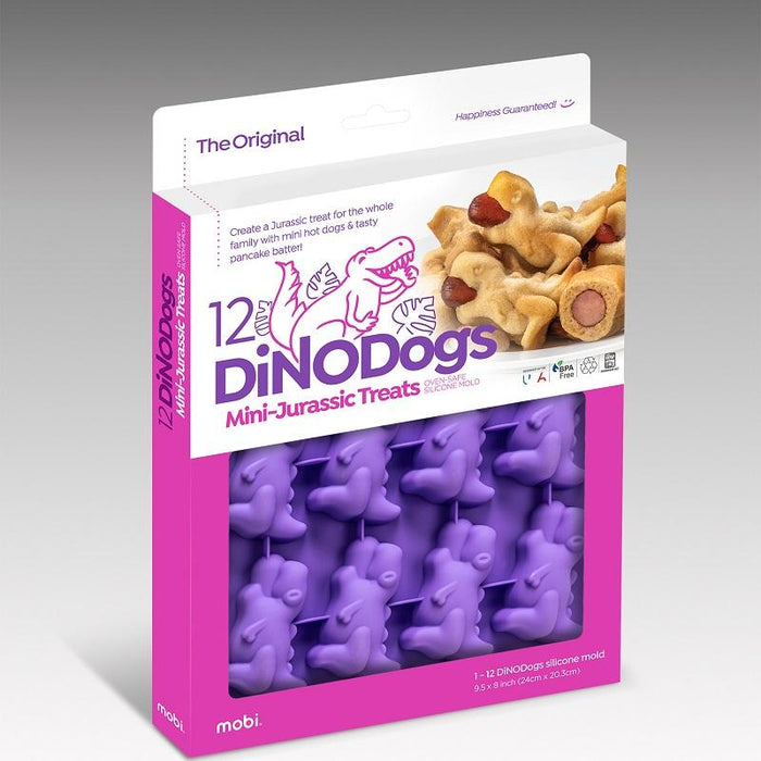 Mobi Dino Dogs Silicone Mold - Austin, Texas — Faraday's Kitchen Store