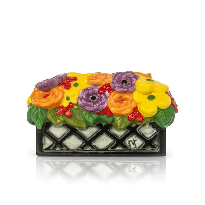 Nora Fleming Love Blooms Here Flowerbox Mini
