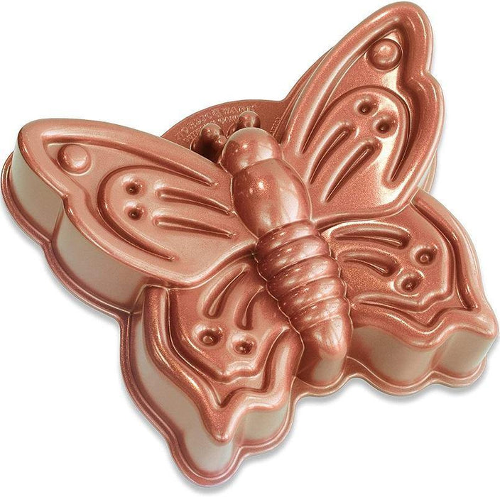 Nordic Ware Cast Aluminum Nonstick Butterfly Cake Pan - Faraday's Kitchen Store