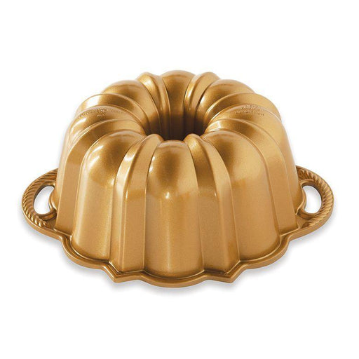 Nordic Ware Gold 6-Cup Anniversary Bundt Pan - Faraday's Kitchen Store