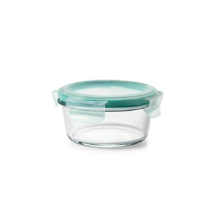 OXO 2-Cup Smart Seal Glass Round Container
