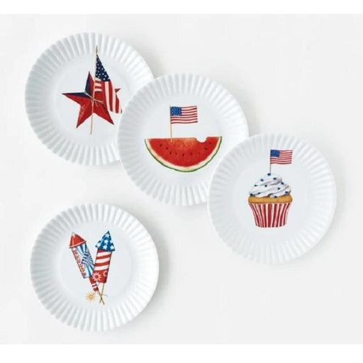 Patriotic Cupcake Potholder, Dish Towel & Oven Mitt Set