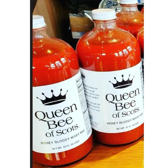 The Pretty Farmer Queen Bee of Scots Honey Bloody Mary Mix - 32oz