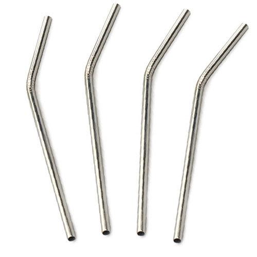 RSVP Endurance Set of 4 Stainless Steel Straws