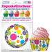 Rainbow Dots Cupcake Liners 32/Pack - Faraday's Kitchen Store