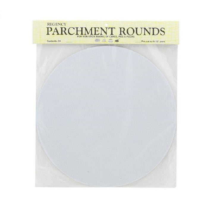 Regency 12" Parchment Rounds - 24 Pack