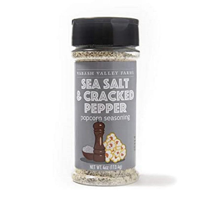 Sea Salt and Cracked Pepper Popcorn Season - Faraday's Kitchen Store
